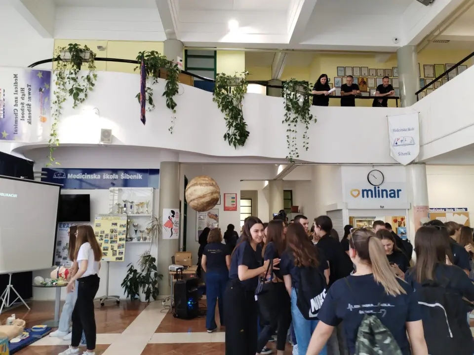 Dan otvorenih vrata Medicinske škole Šibenik: 'Vaš će poziv u budućnosti spašavati mnoge živote'