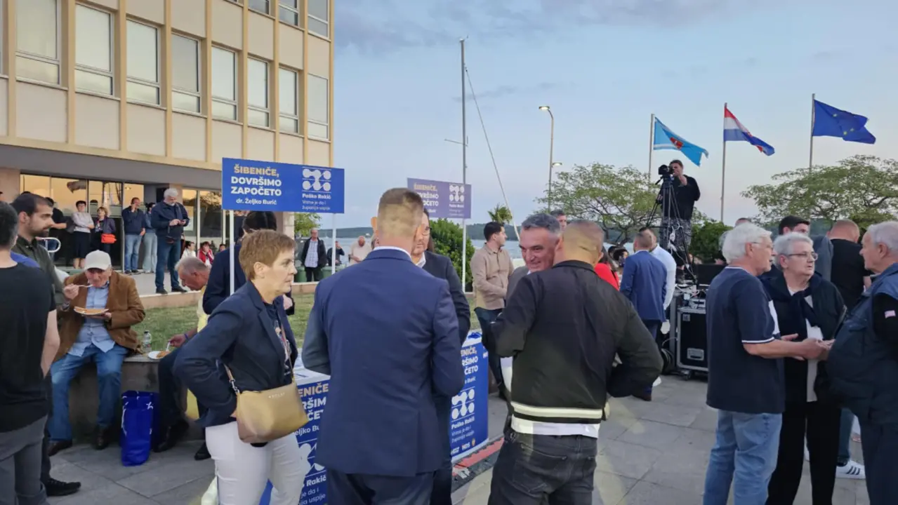 HDZ Šibensko-kninske županije proslavio 35. obljetnicu: Finale slavlja uz šibenski koncert 'Četiri Tenora' 