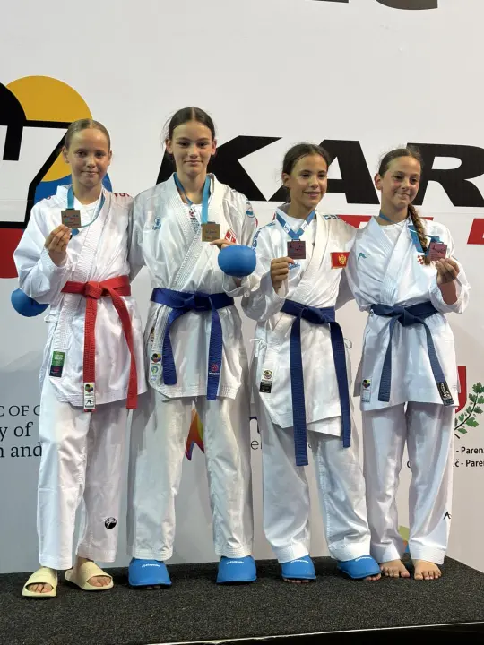 FOTO Vodička karatašica Lili Klarin uzela srebro na Svjetskom kupu, nakon sudjelovanja u poznatom kampu