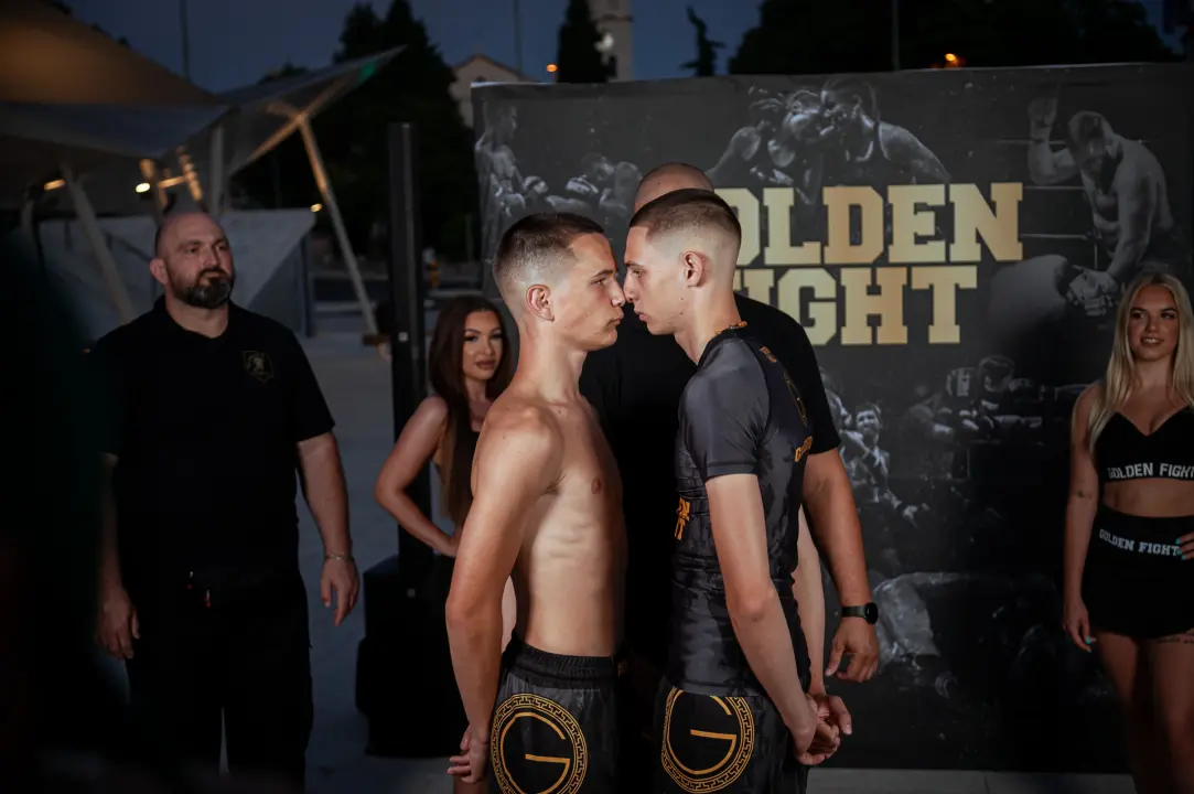 FOTO Pogledajte kako je izgledalo predstavljanje Golden Fight boraca na Poljani