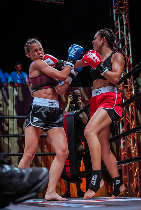 FOTO 'Golden Fight 9': Makelja zadržala titulu protiv jake protivnice, Šibenčani obranili tvrđavu