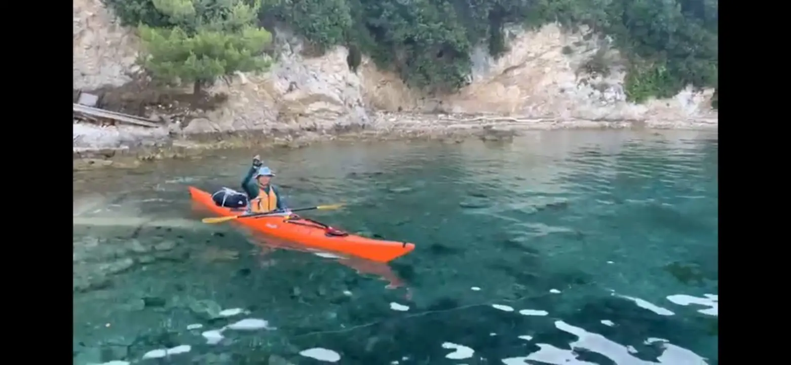 Toni sam kajakom prešao preko 300 kilometara