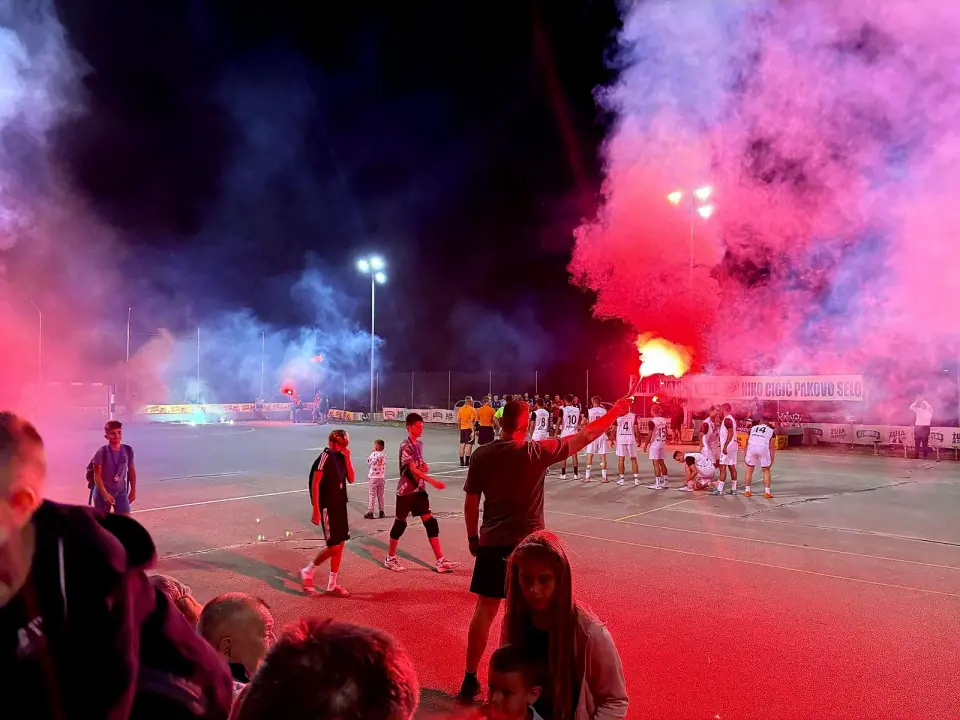 FOTO Čista Velika uvjerljivom pobjedom protiv Tribunja osvojila memorijal u Pakovu Selu