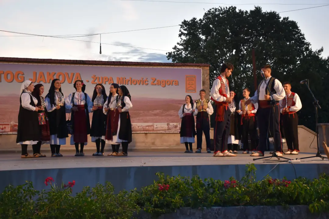 Održana 24. večer folklora u Mirloviću povodom blagdana sv. Jakova
