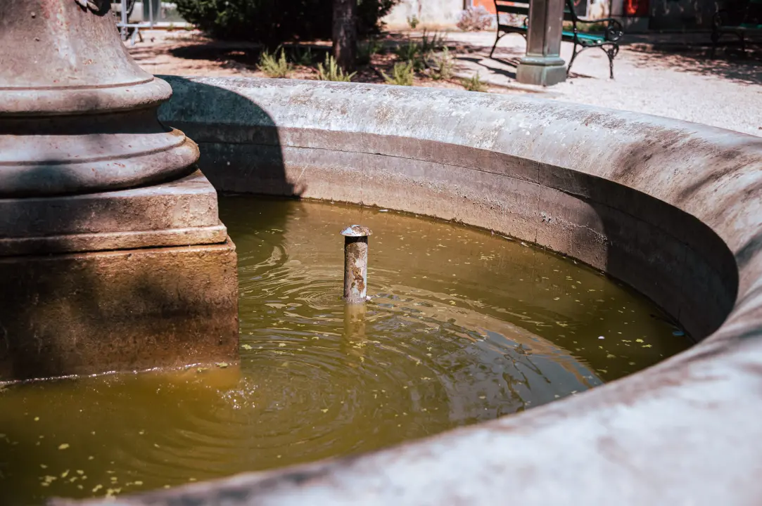 Fontana stala, voda mutna: Prizor iz perivoja Roberta Visianija bode u oči, Zeleni grad otkrio krivca