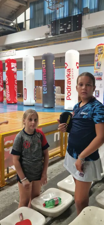 FOTO Tri šibenske stolnotenisačice pozvane u reprezentaciju Hrvatske