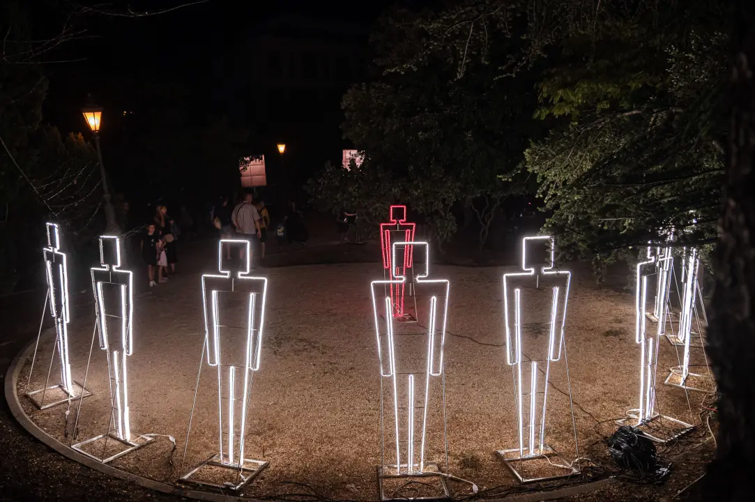 Šibenik impresivnim dron showom obilježio jubilarno izdanje manifestacije Light is life