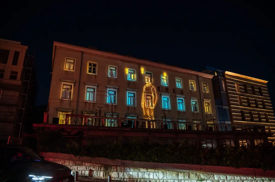Šibenik impresivnim dron showom obilježio jubilarno izdanje manifestacije Light is life