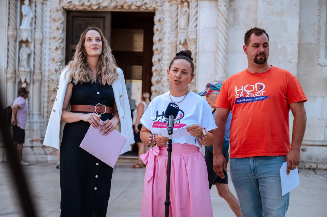 FOTO U Šibeniku će se prvi put hodati za život: 'Poruka da pobačajem žena sebe emancipira je izmišljotina i manipulacija'