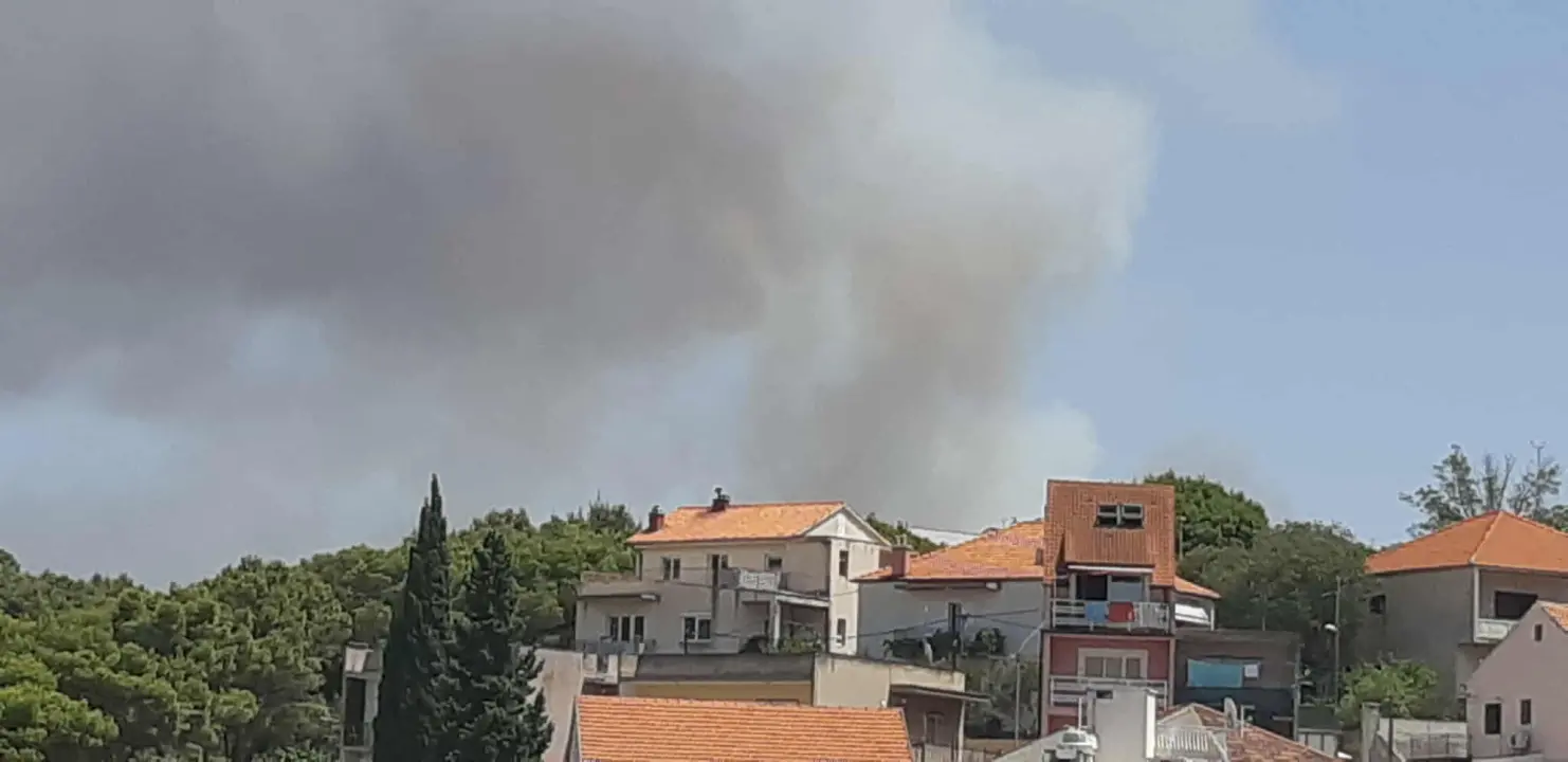 Požar na Bikarcu